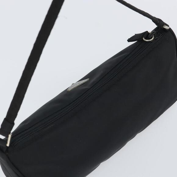 PRADA Accessory Pouch Nylon Black Silver Auth 162965V - Picture 6 of 16